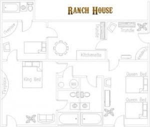 Floor Plan of The Ranch