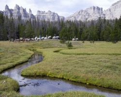 Pinnacles In The Shoshone National Forest