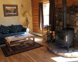 The Rustic yet Comfortable Guest Cabins at Triangle C Ranch